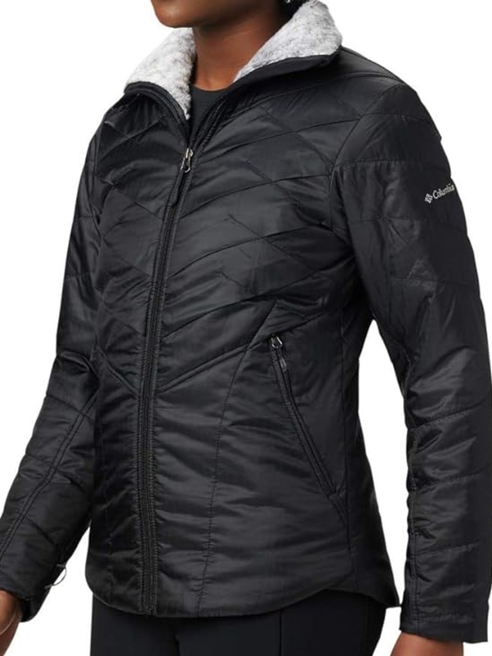 ⛰️ Columbia Omni-Heat Kaleidoscope II Waterproof Jacket Sz L Hiking Gorpcore